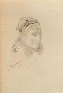 Portret van Sarah Bernhardt